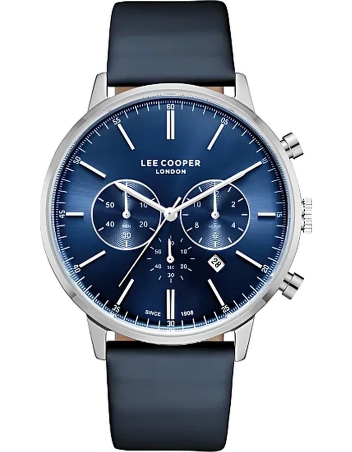 Buy LEE COOPER Men Multi Function Dark Blue Dial Watch - LC08043.399