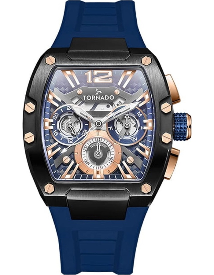 Buy Tornado Xenith Multifuction Men's Blue dial Multi Function
